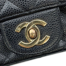 Load image into Gallery viewer, CHANEL Mini Materasse Chain Shoulder BlackA35200 Caviar Leather