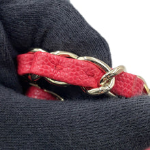 Load image into Gallery viewer, CHANEL Matelasse Double Flap ChainShoulder RedA01112 Caviar Leather