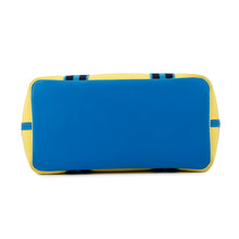 Load image into Gallery viewer, HERMES Pur Sangle Lime/Vert Ensemble/Blue Hydra Toile Military Taurillon Clemence Sangle Woolie