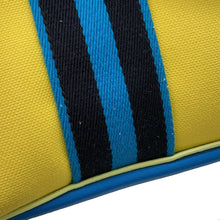 Load image into Gallery viewer, HERMES Pur Sangle Lime/Vert Ensemble/Blue Hydra Toile Military Taurillon Clemence Sangle Woolie