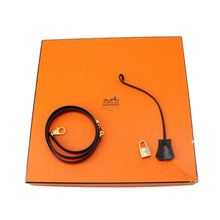 将图像加载到图库查看器中,HERMES Kelly Black Box Calf Leather Size 32