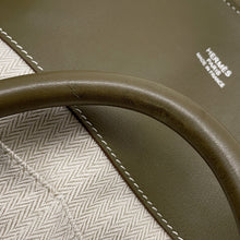 将图像加载到图库查看器中,HERMES Bolide Relax Vert Gris Vaux Sikkim Leather Size 45