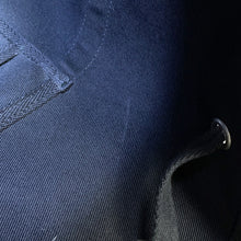 将图像加载到图库查看器中,SAINT LAURENT PARIS Rive Gauche logo sling bag Black/White734682 Canvas