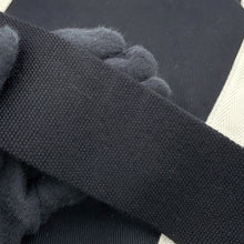 将图像加载到图库查看器中,SAINT LAURENT PARIS Rive Gauche logo sling bag Black/White734682 Canvas