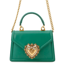 Load image into Gallery viewer, DOLCE&GABBANA Devotion 2way Bag GreenBB6711 Leather