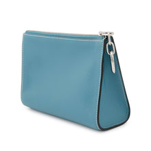 将图像加载到图库查看器中,HERMES Zip Angor New Blue Jean Evercolor Size PM