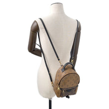 Load image into Gallery viewer, LOUIS VUITTON Palm Springs Backpack NoirM42411 Monogram Reverse Canvas Size Mini