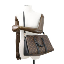 将图像加载到图库查看器中,LOUIS VUITTON Soufflot NV NoirM44817 Monogram Macassar Canvas Size MM