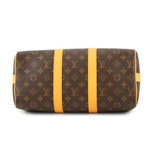 将图像加载到图库查看器中,LOUIS VUITTON Keepall Bandouliere Saffron YellowM13201 Monogram Macassar Canvas Size 35