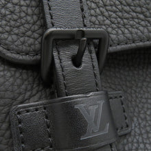 Load image into Gallery viewer, LOUIS VUITTON Christopher Slim Backpack NoirM58644 Taurillon Leather