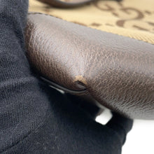 Load image into Gallery viewer, GUCCI Ophidia Jumbo GG Tote Bag Beige/Brown631685 Canvas Leather Size Medium