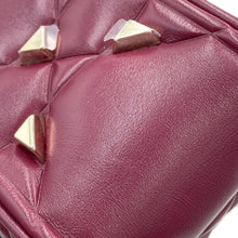 将图像加载到图库查看器中,Dior Lady's 95.22 2WAY Handbag Bordeaux Leather Size Mini