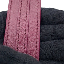 将图像加载到图库查看器中,Dior Lady's 95.22 2WAY Handbag Bordeaux Leather Size Mini