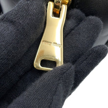 Load image into Gallery viewer, MIUMIU Arkady 2WAY Handbag Black5BB148 Leather