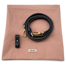 Load image into Gallery viewer, MIUMIU Arkady 2WAY Handbag Black5BB148 Leather