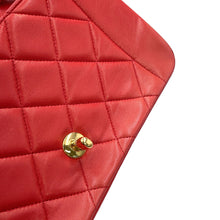 Load image into Gallery viewer, CHANEL Diana ChainShoulder Bag RedA01164 Lambskin Size 22