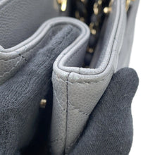 将图像加载到图库查看器中,CHANEL Matelasse ChainTote Bag GrayA91046 Caviar Leather