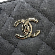 将图像加载到图库查看器中,CHANEL Matelasse ChainTote Bag GrayA91046 Caviar Leather