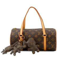 Load image into Gallery viewer, LOUIS VUITTON Papillon Comme des Garçons collaboration BrownM40266 Monogram Size 26
