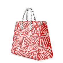 Load image into Gallery viewer, LOUIS VUITTON Onthego Red Monogram Giant LV Crafty Size GM