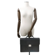 将图像加载到图库查看器中,LOUIS VUITTON Associe Cartable NoirM33418 Taiga Leather