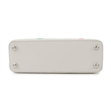Load image into Gallery viewer, LOUIS VUITTON Capucines LVxYK White/MulticolorM21637 Taurillon Leather Painted Dot Size BB