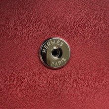 将图像加载到图库查看器中,HERMES Tutti Frutti Rouge Grenat Swift Leather Tadelakt Leather Size 23