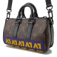 将图像加载到图库查看器中,LOUIS VUITTON Keepall NoirM45788 Monogram LV rubber Size XS