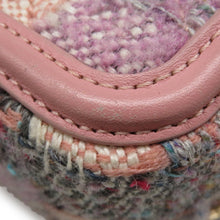 Load image into Gallery viewer, CHANEL CCFiligree vanity bag Pink/MulticolorA93342 Tweed Leather Size Small