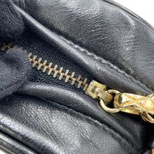 将图像加载到图库查看器中,CHANEL Matelasse ChainShoulder Fringe Black Lambskin