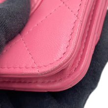 将图像加载到图库查看器中,CHANEL Double piece Chain wallet PinkA33814 Lambskin