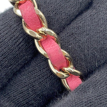 将图像加载到图库查看器中,CHANEL Double piece Chain wallet PinkA33814 Lambskin