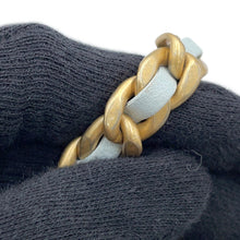 将图像加载到图库查看器中,CHANEL CHANEL19 Matelasse Chain Wallet Light BlueAP1787 Lambskin