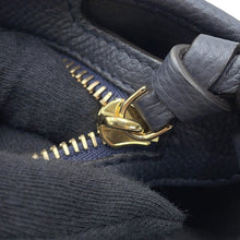 Load image into Gallery viewer, FENDI Roll FF Jacquard 2-way Handbag Navy8BS096 Canvas Leather Size Mini