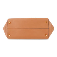 将图像加载到图库查看器中,Bottega Veneta Angle Palmellato Shoulder Bag Camel576143 Leather