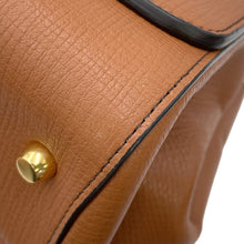 将图像加载到图库查看器中,Bottega Veneta Angle Palmellato Shoulder Bag Camel576143 Leather