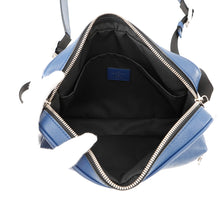 Load image into Gallery viewer, LOUIS VUITTON Outdoor Messenger Taigarama CobaltM30242 Taiga Leather・Leather Monogram Size PM