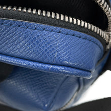 Load image into Gallery viewer, LOUIS VUITTON Outdoor Messenger Taigarama CobaltM30242 Taiga Leather・Leather Monogram Size PM