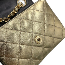 Load image into Gallery viewer, CHANEL Mini Mini Matelasse Bag Charm Gold Lambskin