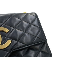 将图像加载到图库查看器中,CHANEL Matelasse ChainShoulder Bag Black Lambskin