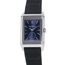 将图像加载到图库查看器中,JAEGER-LE COULTRE Reverso Tribute Duo Small Seconds H47×W28.3mm Stainless Steel Leather Blue DialQ3988482
