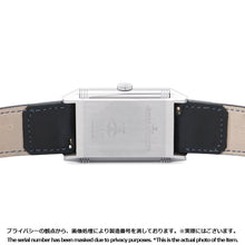 将图像加载到图库查看器中,JAEGER-LE COULTRE Reverso Tribute Duo Small Seconds H47×W28.3mm Stainless Steel Leather Blue DialQ3988482