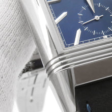 将图像加载到图库查看器中,JAEGER-LE COULTRE Reverso Tribute Duo Small Seconds H47×W28.3mm Stainless Steel Leather Blue DialQ3988482