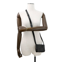 Load image into Gallery viewer, Bottega Veneta Candy Cassette Mini Shoulder Bag Black667048 Leather