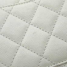 将图像加载到图库查看器中,CHANEL Coco Handle 2WAY Handbag WhiteA92990 Caviar Leather Size XS