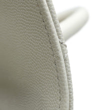 将图像加载到图库查看器中,CHANEL Coco Handle 2WAY Handbag WhiteA92990 Caviar Leather Size XS