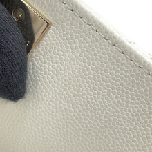 将图像加载到图库查看器中,CHANEL Coco Handle 2WAY Handbag WhiteA92990 Caviar Leather Size XS