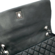 Load image into Gallery viewer, CHANEL Matelasse Single Flap WChainShoulder Black Sparkle Leather