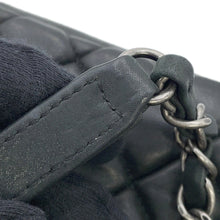 Load image into Gallery viewer, CHANEL Matelasse Single Flap WChainShoulder Black Sparkle Leather