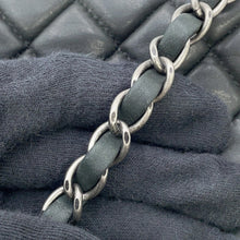 Load image into Gallery viewer, CHANEL Matelasse Single Flap WChainShoulder Black Sparkle Leather